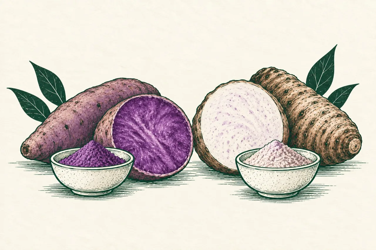 Producto de ube Happy Latte